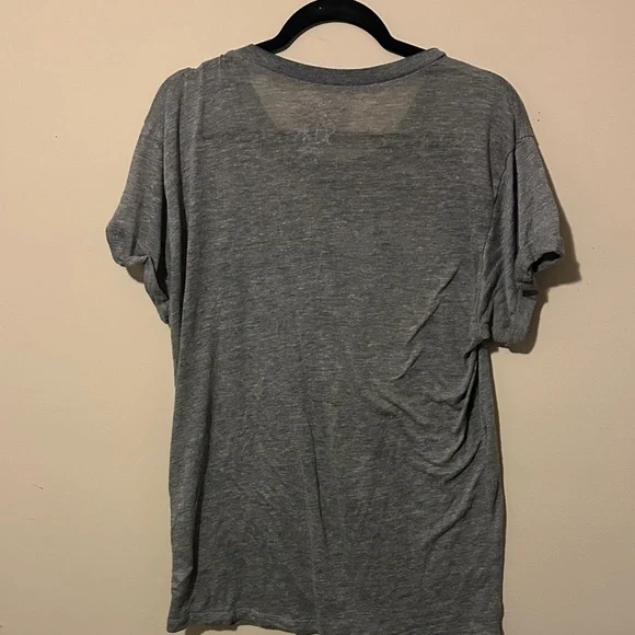 Cha Sor  Womens Gray Leopard Rock & Roll Tee size M - Picture 3 of 3